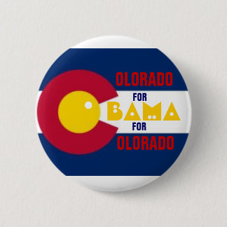 COLORADO FOR OBAMA Button