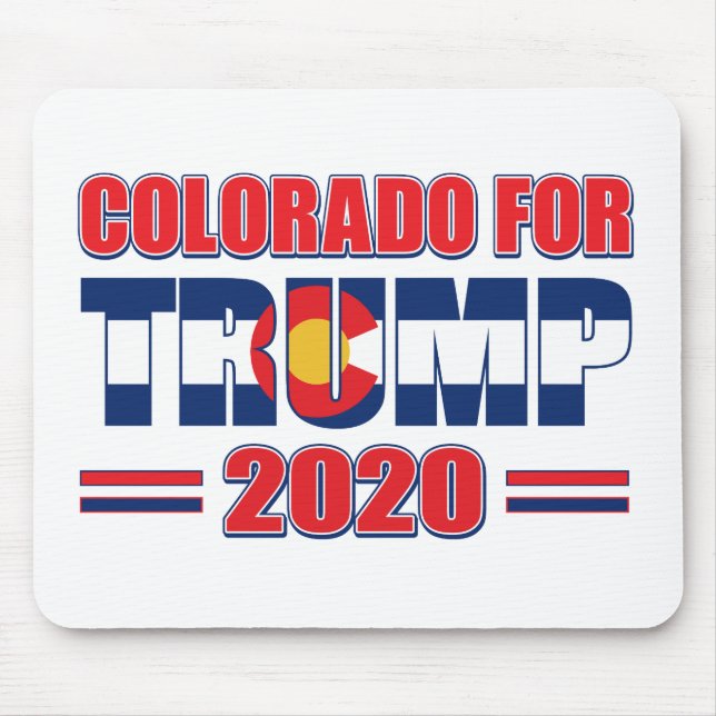 Colorado-for-TRUMP- Mouse Mat (Front)