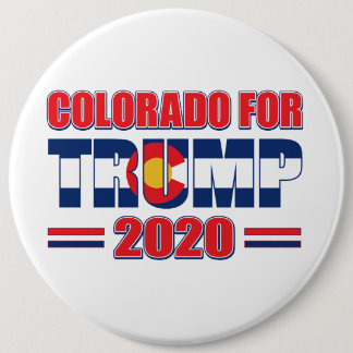 Colorado for Trump - Trump 2020 6 Cm Round Badge