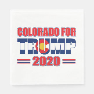 Colorado for Trump - Trump 2020 Napkin