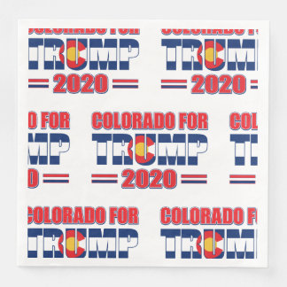 Colorado for Trump - Trump 2020 Napkin