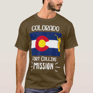 Colorado Fort Collins Mormon LDS Mission Gift T-Shirt