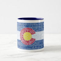 Colorado Fourteeners 14ers State Flag