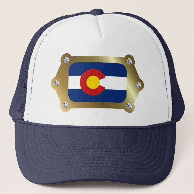 Colorado framed Flag Hat (Front)