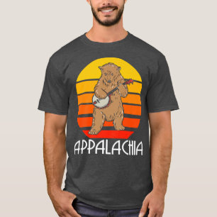 Colorado Funny Bear Appalachia Bluegrass Banjo Bas T-Shirt
