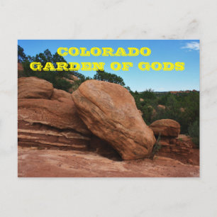 Colorado Garden of Gods Post Card