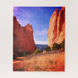 Colorado Garden of the Gods Red Cliffs Park Jigsaw Puzzle
