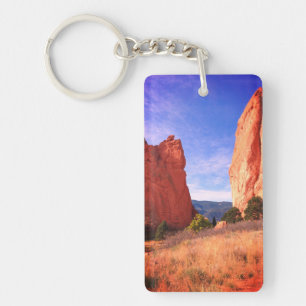 Colorado Garden of the Gods Red Cliffs Park Key Ring