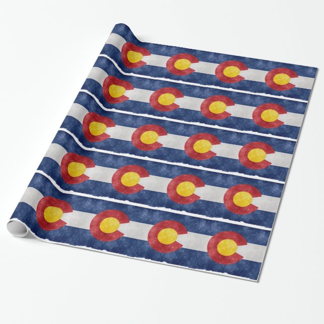 Colorado Gear Wrapping Paper (Unrolled)