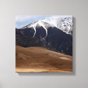 Colorado Great Sand Dunes National Park Souvenir Canvas Print