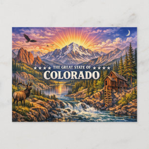 Colorado Greetings Postcard