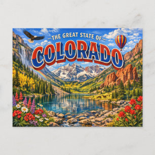 Colorado Greetings Postcard