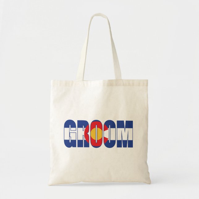 Colorado-Groom Tote Bag (Front)