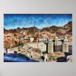 Colorado - Hoover Dam Poster