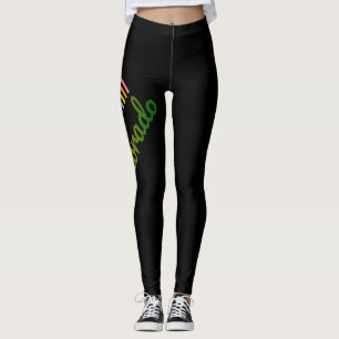 Colorado - I Love Colorado - Rainbow in Colorado Leggings