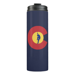 Colorado Ice Climbing Thermal Tumbler