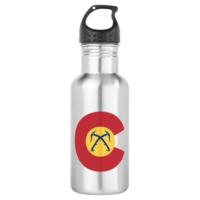 Colorado Ice Tools 532 Ml Water Bottle (Front)