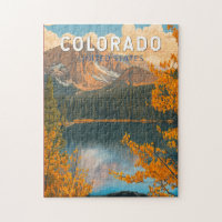 Colorado Illustration Travel Art Vintage