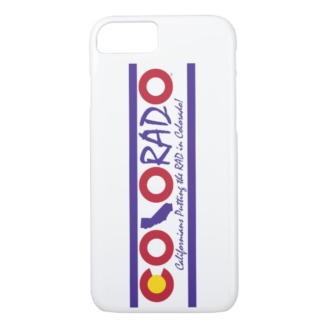 ColoRADo iPhone 8 case (Back)