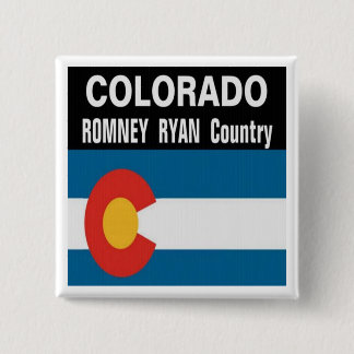 COLORADO is Romney Ryan Country Button