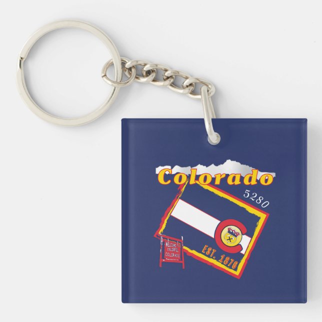 Colorado Keychain (Front)