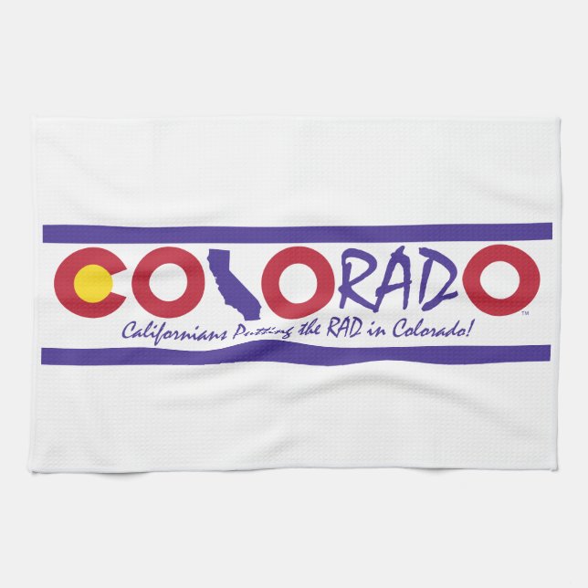 ColoRADo Kitchen Towel (Horizontal)
