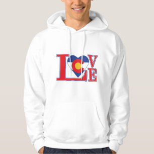 Colorado Love Heart Hoodie