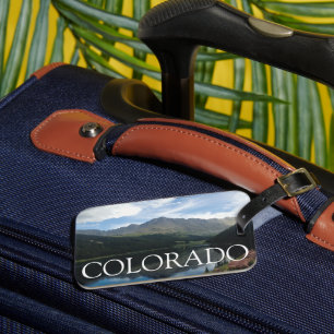 Colorado Majestic Mountains and Lake Luggage Tag