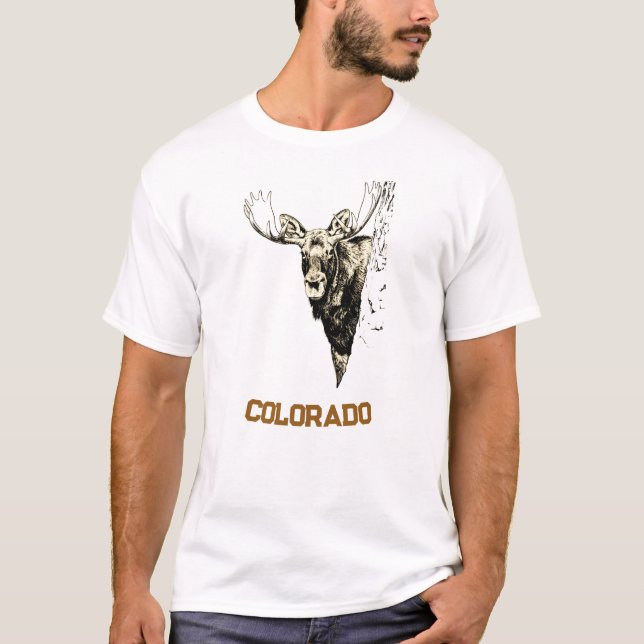 Colorado Moose tee shirt  (Front)