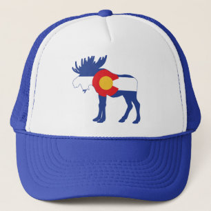 Colorado-Moose Trucker Hat