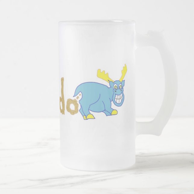 Colorado Mooser Frosted Beer Mug (Right)