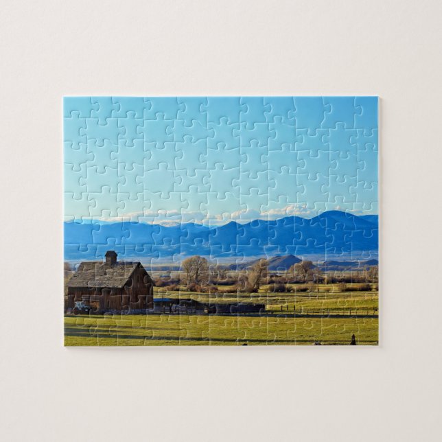 Colorado Mountain Farm - 8x10 - 110 pcs. Jigsaw Puzzle (Horizontal)