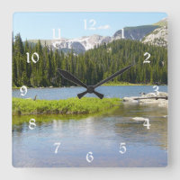 Colorado Mountain Lake Square