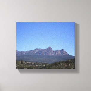 Colorado Mountain Landscape Color 8x10 Canvas Print
