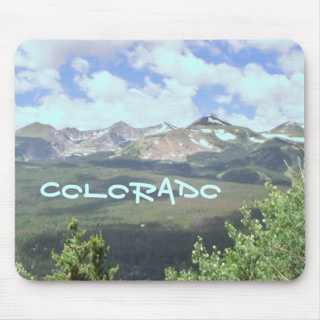 Colorado mountain scenic mousepad (Front)