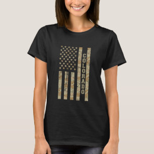Colorado Mountain State Rocky Mountains Desert Cam T-Shirt