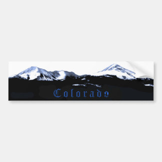 Colorado Mountain Top I Bumper Sticker