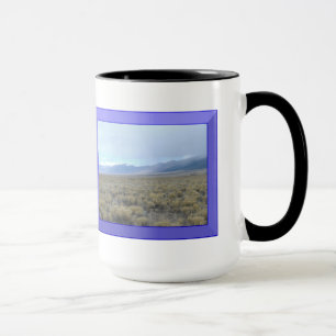 Colorado Mountain Tops 15 Ounce Ringer Mug