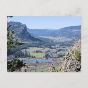 Colorado Mountain Valley Postcard