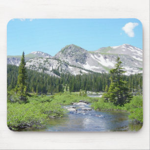 Colorado Mountain Wilderness Scenic Mouse Mat