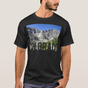 Colorado Mountains Baseball Sleeve T-Shirt
