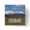 Colorado Mountains Button
