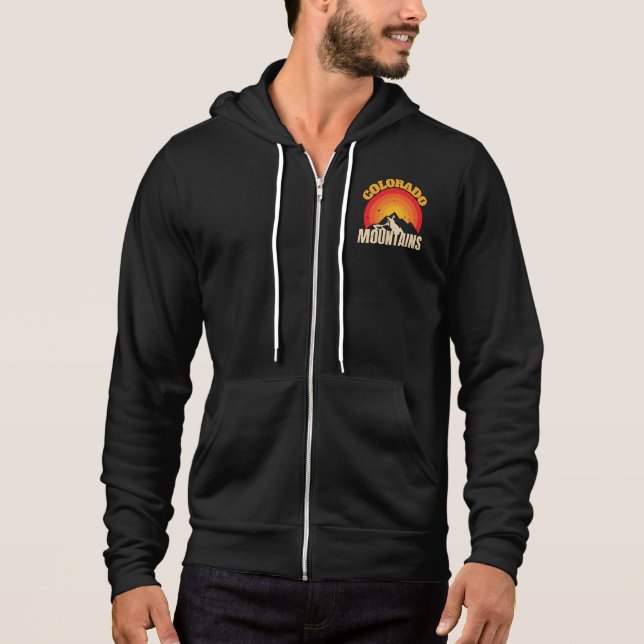 Colorado Mountains Hoodie (Front)