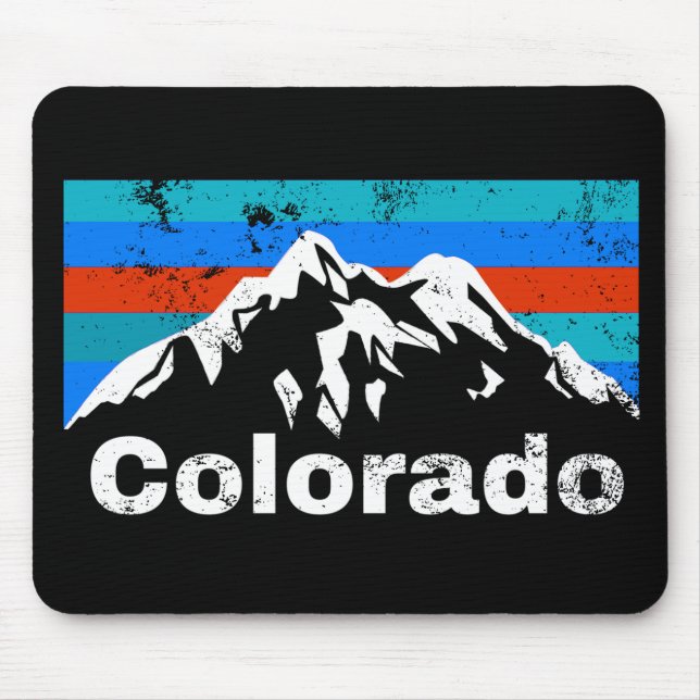 Colorado Mountains Mouse Mat (Front)