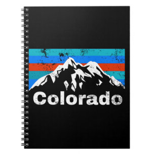 Colorado Mountains Notebook