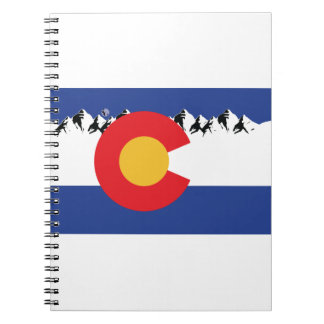 Colorado Mountains Notebook
