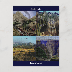 Colorado Mountains Postcard