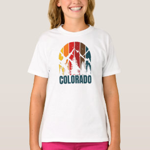 Colorado Mountains Retro Vintage T-Shirt
