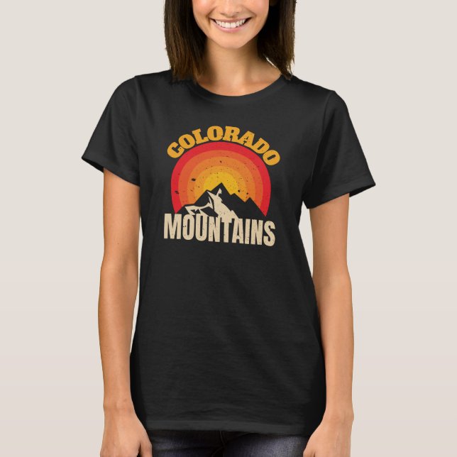 Colorado Mountains T-Shirt (Front)