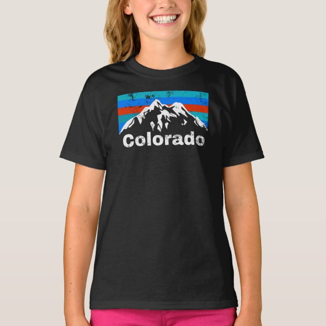 Colorado Mountains T-Shirt (Front)